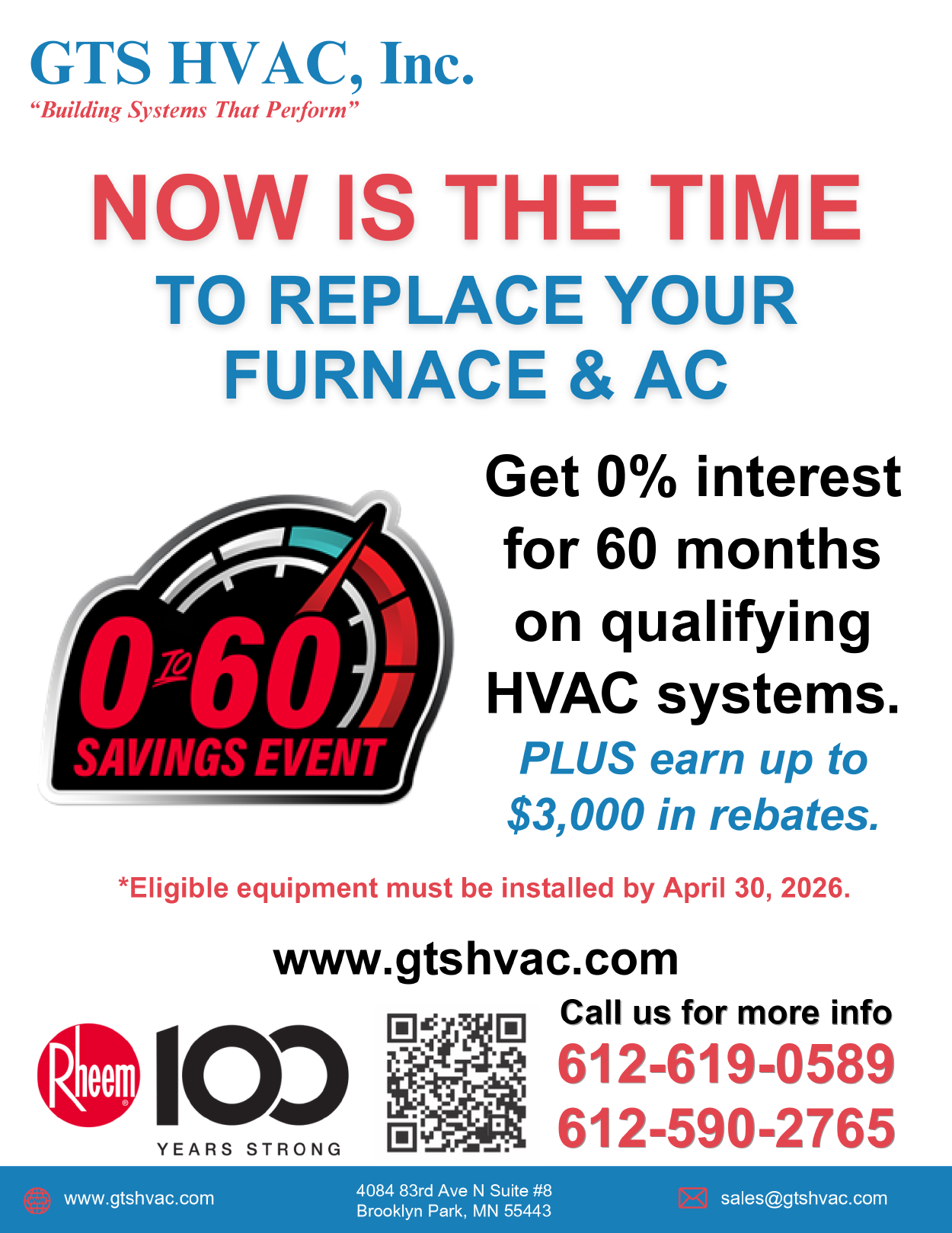 Now is the time to replace your furnace & AC