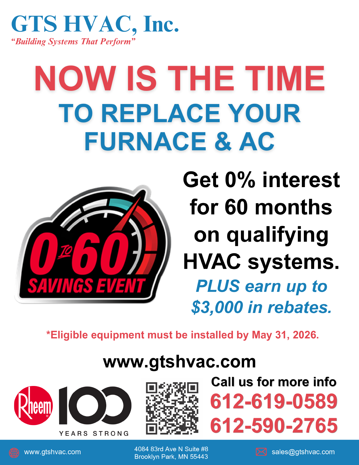 Now is the time to replace your furnace & AC